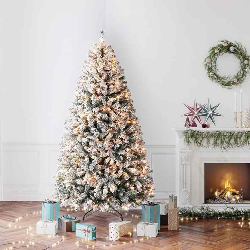 Pre lit rotating christmas tree cheap
